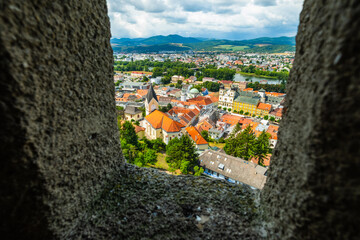 Blick Von Der Burg Auf