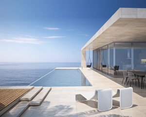 Moderne Villa mit infinity Pool