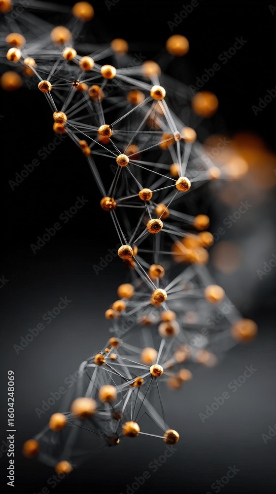 Poster exploring the intricacies of molecular structures