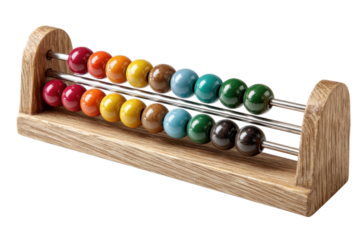 Abacus Colorful Wooden Toy Educational Tool Math Learning Counting Aid Kids Early Development