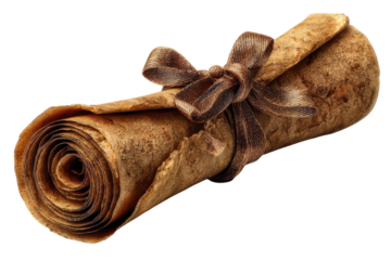 Timeless Treasures Scroll with Ribbon Legacy Sealed with Honor and Promise Parchment Tales and Bound