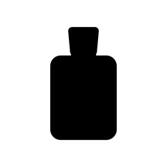 Perfume Bottle Silhouette Vector Icon