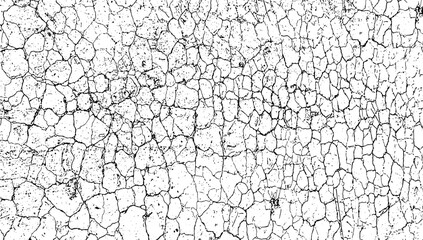 a black and white drawing of a cracked wall, texture of the old wall, Dry cracked old wall texture with an abstract grunge pattern