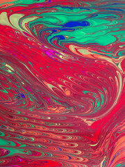 Multicolored colorful background, ebru paints