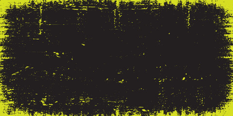 Yellow halftone banner template design with abstract speed lines. Black halftone pattern with dots and grunge background. Sporty pop art comic style with yellow dots,eps 10.