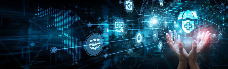 Insurance advisor holding global network and insurance systems, policy management claims automation underwriting risk analysis customer data protection, and compliance documentation.