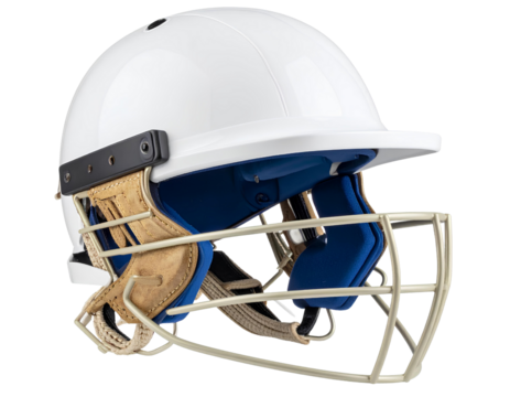 Protective cricket helmet png durable cricket helmet png safety cricket helmet png transparent background.