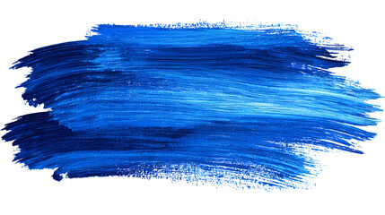 Abstract blue paint strokes on black background textured art brushstrokes
