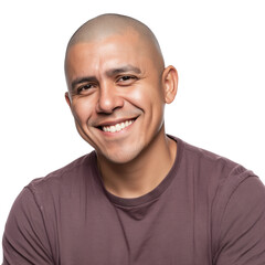 Obraz premium smiling man isolated on white background