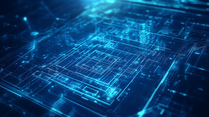  A digital tablet displaying a blueprint for a revolutionary new invention (1)