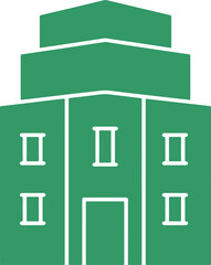 school building icon 