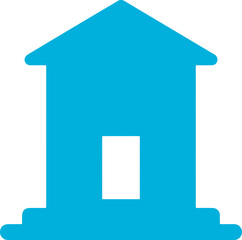 school building icon 