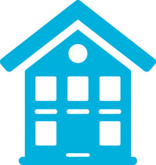 school building icon 