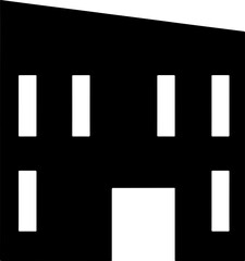 school building icon vector