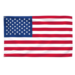 Fototapeta premium american flag isolated on white