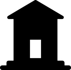 school building icon vector