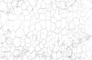 Cracked, grunge old wall texture with peeling paint pattern and aged concrete surface for vintage design backgrounds