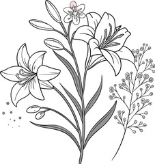 abstract floral background