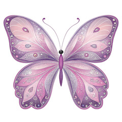 adorable unique butterfly isolated 