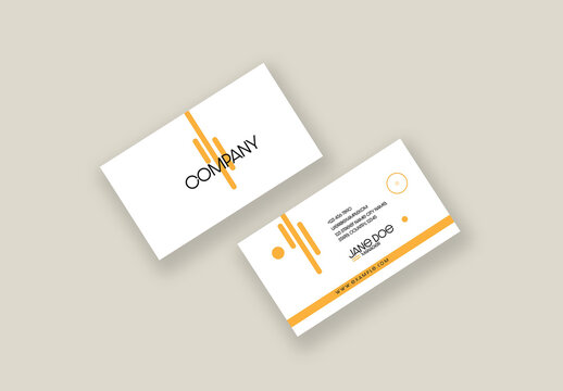 Minimal Business Card Mockup