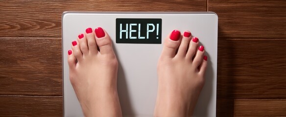 The Frustration of Weight Management Revealed on a Bathroom Scale