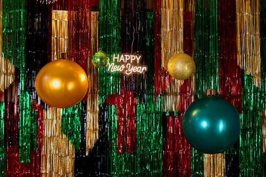 Vibrant New Year's Eve Party Decor