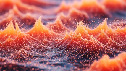 abstract glowing background