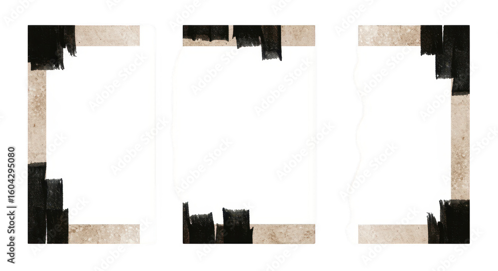 Poster abstract architectural composition: an artistic representation of architectural elements, featuring 