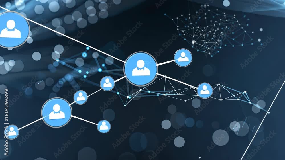 Poster explore how technology shapes communication and networking, fostering connections in a dynamic and e