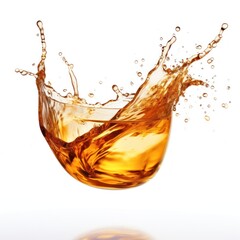 Whisky splash background photography transparent.
