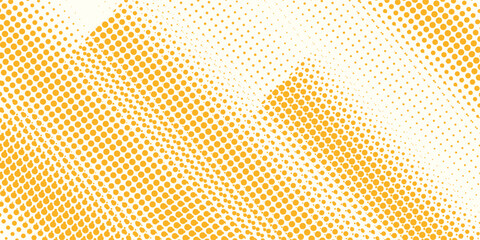 Yellow halftone pattern. Retro comic gradient background modern nice simple art good