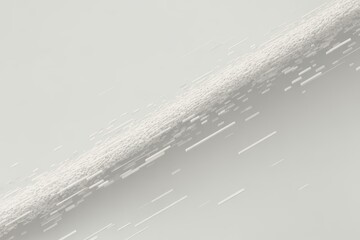 Textured white diagonal stripe with white dashes abstract