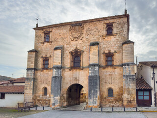 Fototapeta premium Ancient medieval village of Covarrubias in Burgos Province, Spain. High quality photography