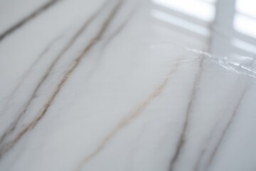 Obraz premium White marble with golden veins texture