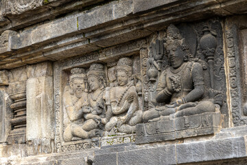 Prambanan temple is a 9th-century Hindu temple compound in the Special Region of Yogyakarta, in southern Java, Indonesia