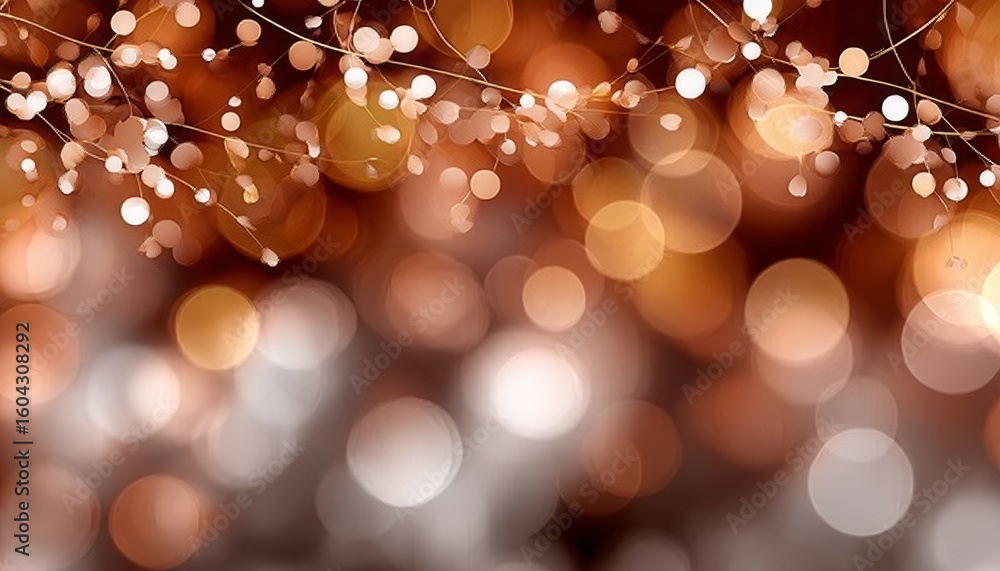 Poster softly illuminated background with gentle bokeh effect, creating a warm and inviting atmosphere