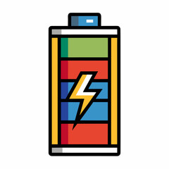 vector battery icon