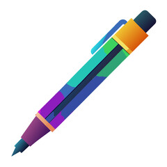 vector illustration of a pencil