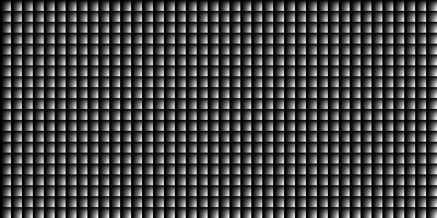 規則的に並んだ四角形の白黒グラデーション　画像加工に使える素材　テクスチャー素材　グラフィック素材