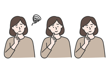 Woman From Worry to Positive Change
