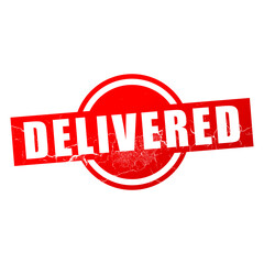 delivered stamp