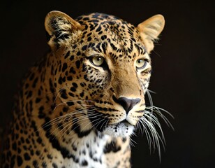 Fototapeta premium Close-up portrait of a leopard