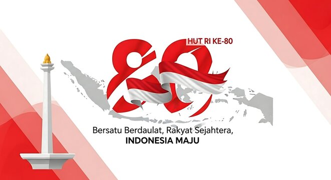 Indonesia's 80th Independence Day Celebration: A Patriotic and Festive Commemoration