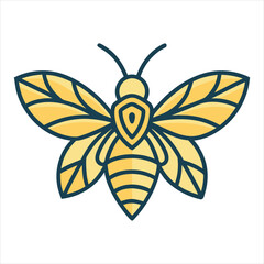 Obraz premium butterfly tattoo vector