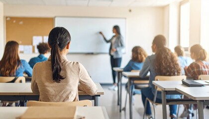 Student's Perspective:  A Focused Learner in a Bright Classroom Lecture