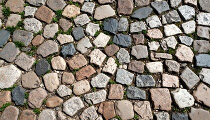 Obraz premium Cobblestone pavement texture (2)