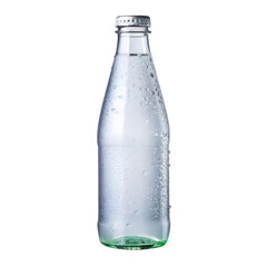 Club Soda Isolated on White Background