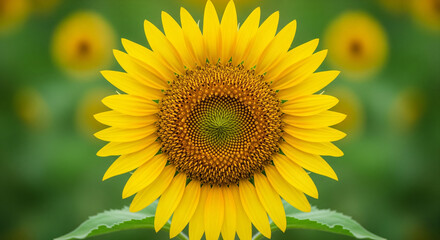 Fototapeta premium Captivating Sunflowers: A Celebration of Life and Seasonal Beauty in Diverse Styles