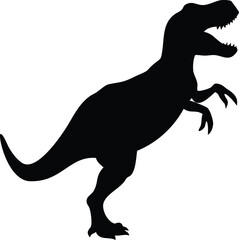 tyrannosaurus rex silhouette