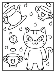 Halloween Coloring Page – Fun, Spooky, and Easy Designs for Kids and Adults | Ghosts, Pumpkins, Witches & More | Print
